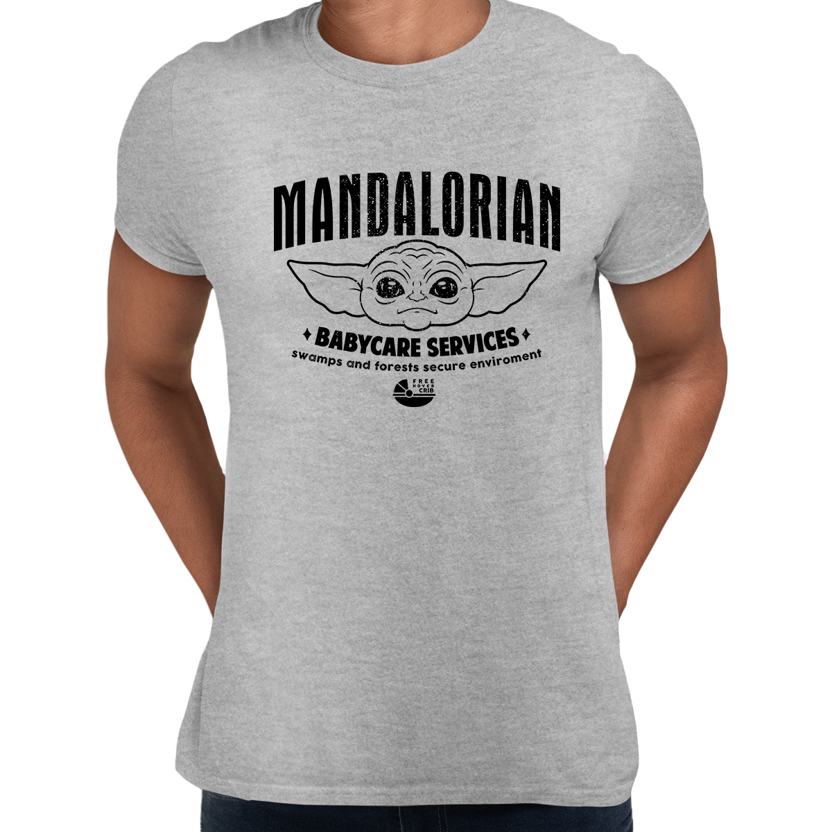 The Mandalorian T Shirt Star Wars Baby Yoda Disney Fans Birthday Gift Men Tee Top - Kuzi Tees