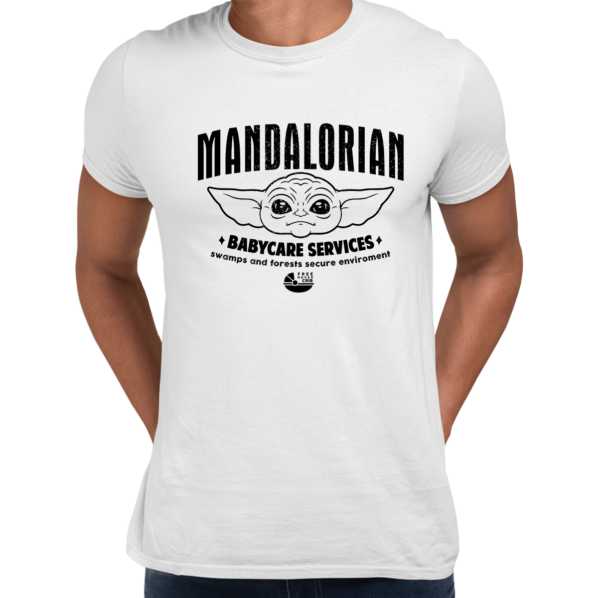 The Mandalorian T Shirt Star Wars Baby Yoda Disney Fans Birthday Gift Men Tee Top - Kuzi Tees