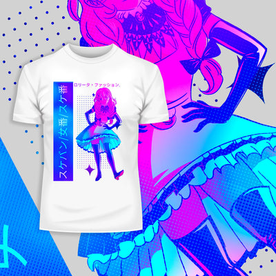 Manga Japanese - Unisex Anime Girl Steampunk T-shirt for Japanese culture lovers - Kuzi Tees