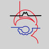 Super Mario One line drawing Movie T-shirt