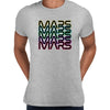 Mars Novelty Hipster Colorful Gift Mens Mission To Mars Unisex T-shirt - Kuzi Tees