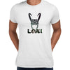 Loki Helmet Marvel Superhero Comic Star Tom Hiddleston T-Shirt Kids Adults Women Unisex Typography - Kuzi Tees