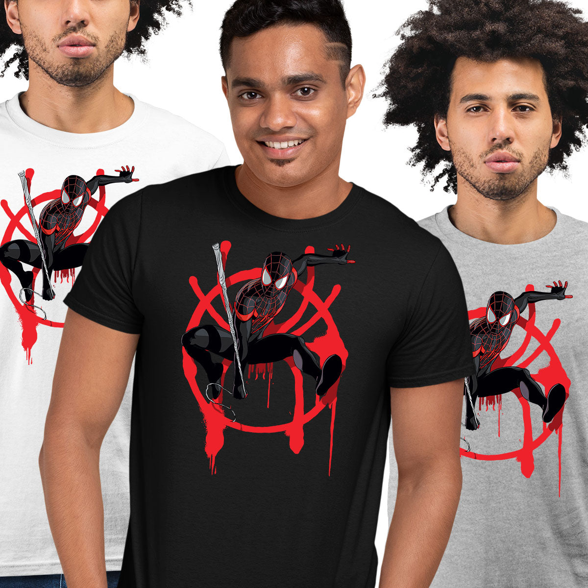 Marvel Spider-Man T-shirt Into The Spider Verse Marvel Gift - Kuzi Tees