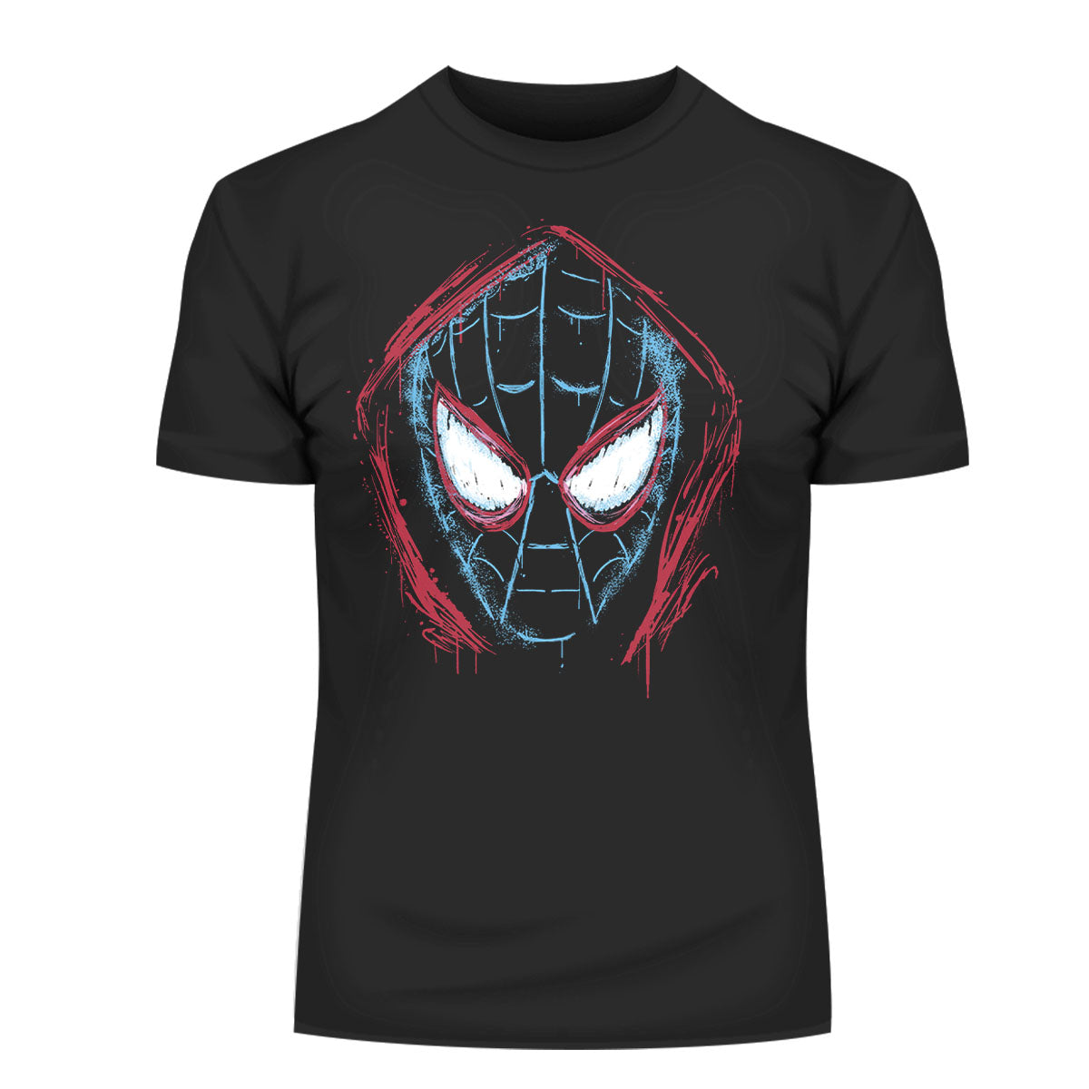 Marvel Spider-Man Into The Graffiti Verse Black T-shirt Gift For Spider Man Fan - Kuzi Tees