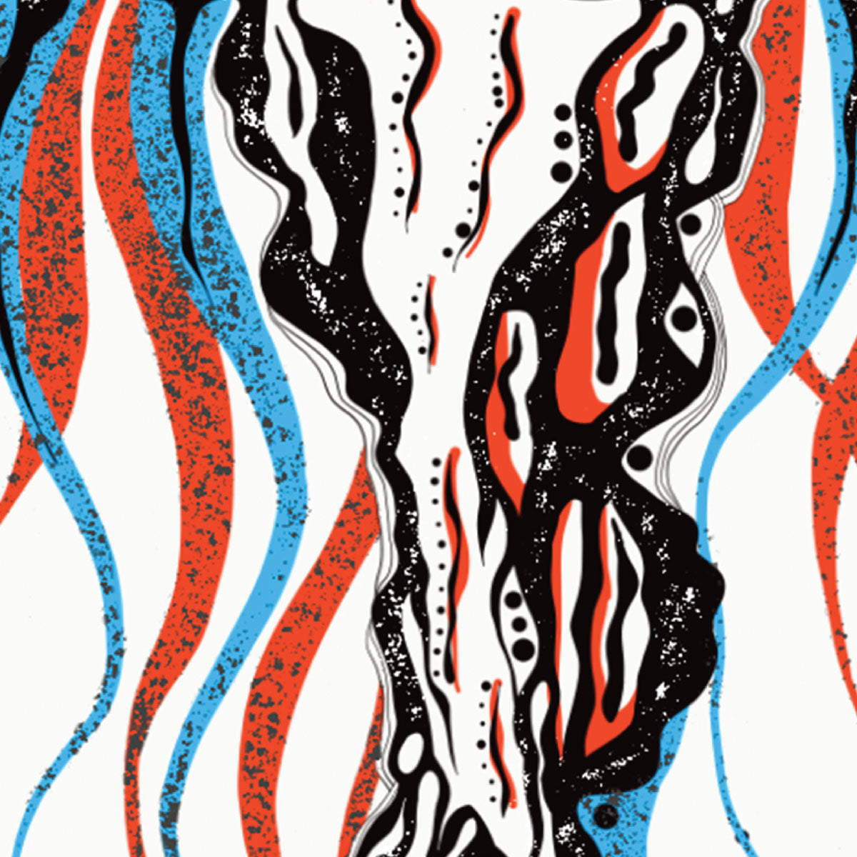 Jellyfish Medusa Canvas Print Digital Unique Original A2 Wall Art Modern Decors - Kuzi Tees