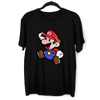 Mens Super Mario Jumping Huge Chest Print T Shirt Nintendo Gamer Xbox PS4 SNES Retro Minds - Kuzi Tees