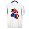 Mens Super Mario Jumping Huge Chest Print T Shirt Nintendo Gamer Xbox PS4 SNES Retro Minds - Kuzi Tees
