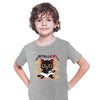 Metallica T-shirt Funny Cat With the Guitar Metalicat Tees for Kids - Kuzi Tees