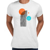 Pop Art Line Drawing T-Shirt Shapes Abstract Design Short Sleeve Funny Male Kids Unisex T-shirt - Kuzi Tees