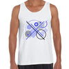 Minimal Art Background With Modern Geometric Elements Tank Top - Kuzi Tees