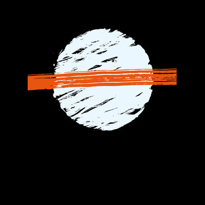Saturn Space Universe Pop Art T-Shirt Shapes Abstract Design Short Sleeve Funny T-shirt for Kids - Kuzi Tees