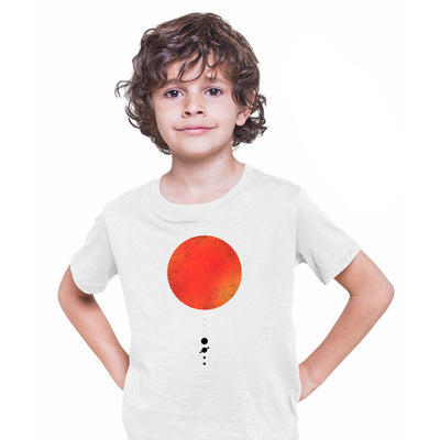 Minimal Solar System Space Nasa Planets Universe Gift Design T-shirt for Kids - Kuzi Tees