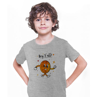 Miss Minutes Hey Y'All Loki Nostalgia Analogue Movie T-shirt for Kids - Kuzi Tees