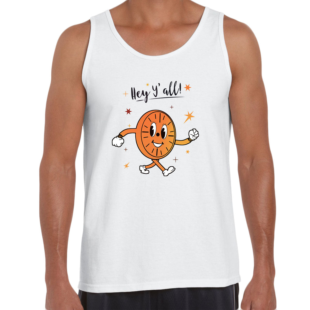 Miss Minutes Hey Y'All Loki Nostalgia Analogue Movie Unisex Tank Top - Kuzi Tees