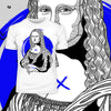 Mona Lisa Geometric Drawing T-Shirt - Creative Gioconda Leonardo da Vinci - Kuzi Tees