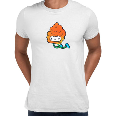 Cookie Flying Monster Scary Hair Funny Gift Drawing Men Printed Unisex T-Shirt - Kuzi Tees