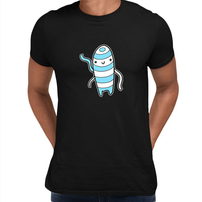 Mummy Monster Scary Eye Funny Gift Drawing Men Printed Unisex T-Shirt - Kuzi Tees