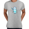 Mummy Monster Scary Eye Funny Gift Drawing Men Printed Unisex T-Shirt - Kuzi Tees