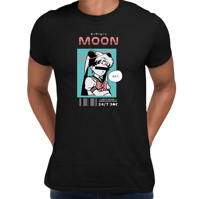Moon Anime Girl Nasa Japanese Movie t-shirt Nice and Nostalgic - Kuzi Tees