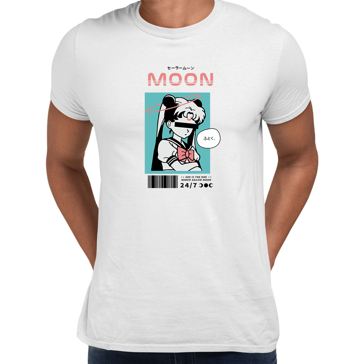 Moon Anime Girl Nasa Japanese Movie t-shirt Nice and Nostalgic - Kuzi Tees