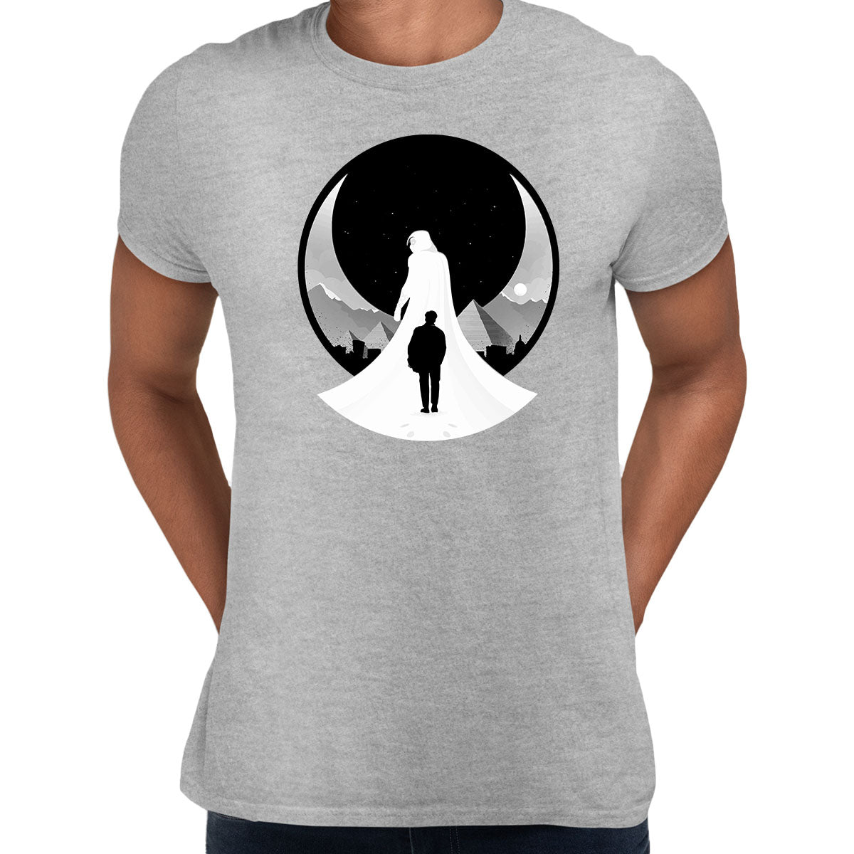 Moon Knight T-Shirt Marc Spector Khonshu - Kuzi Tees