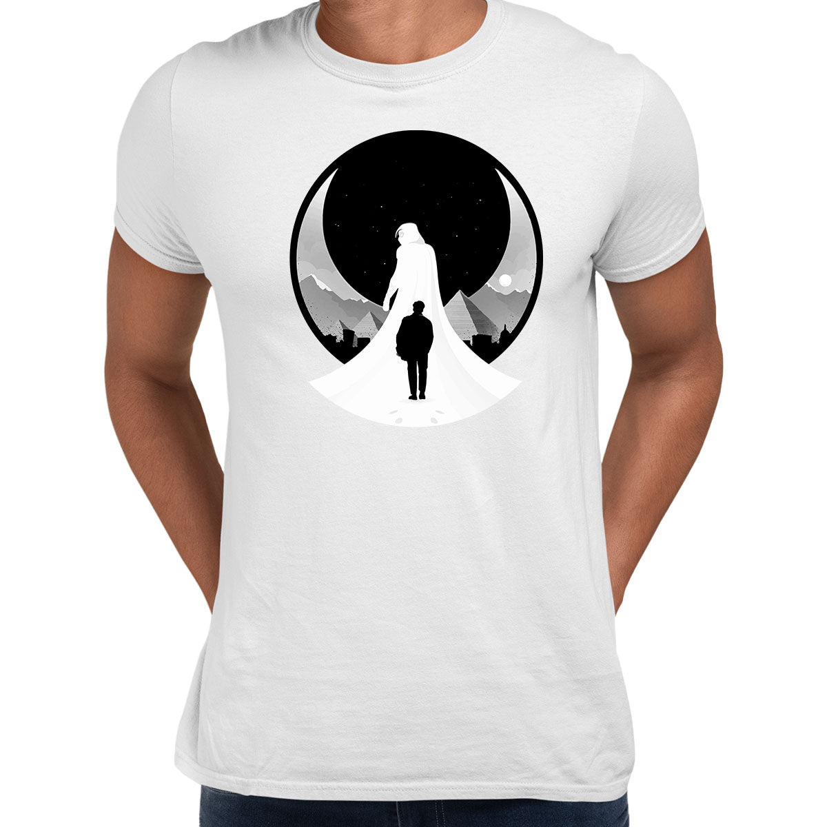 Moon Knight T-Shirt Marc Spector Khonshu - Kuzi Tees