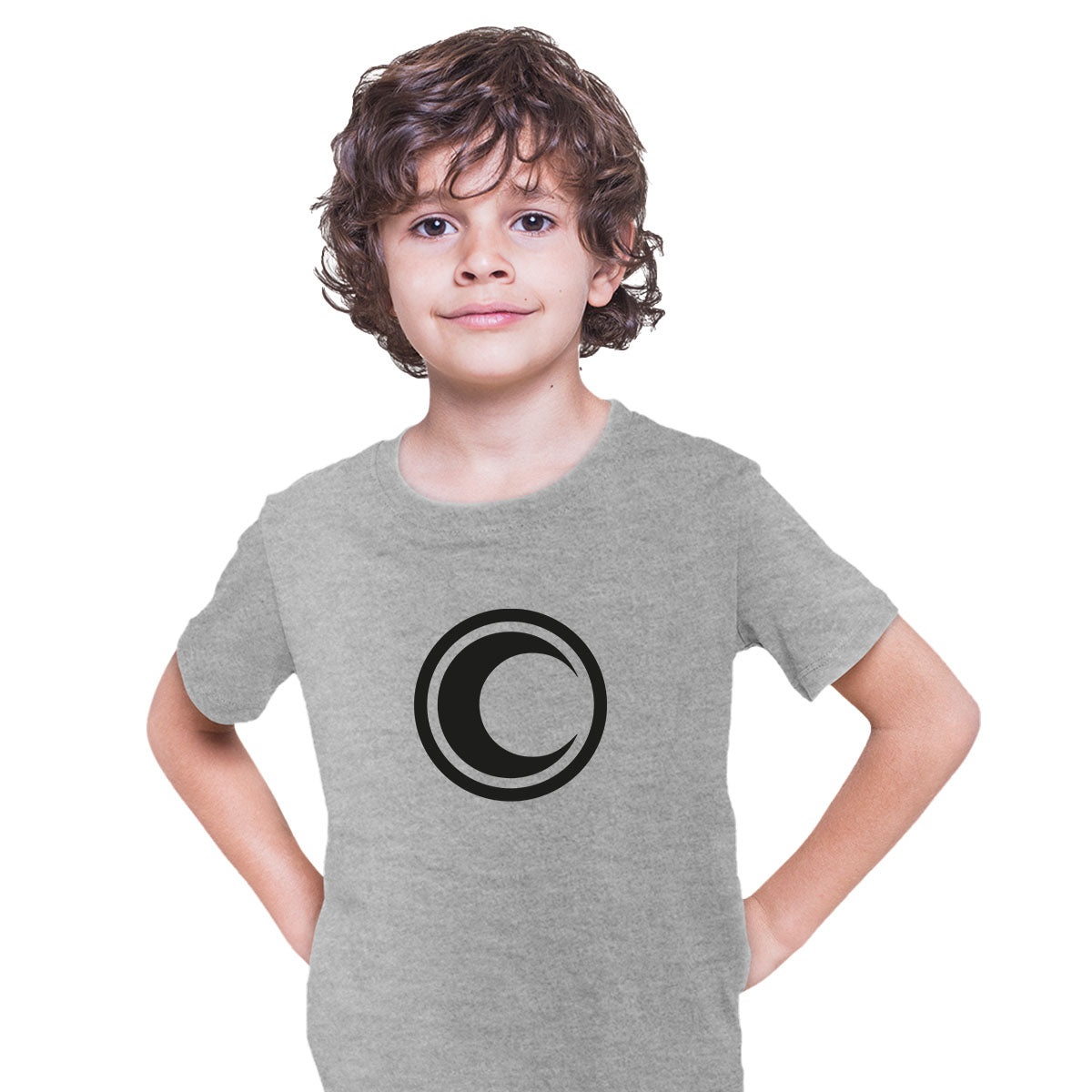 Moon Knight Symbol T-shirt Crusader Marvel TV series Tees for Kids - Kuzi Tees