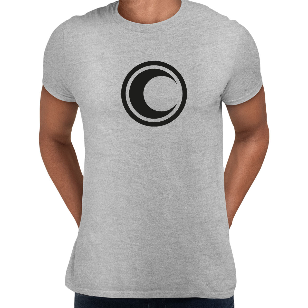 Moon Knight Symbol T-shirt Crusader Marvel TV series Adult Tee - Kuzi Tees