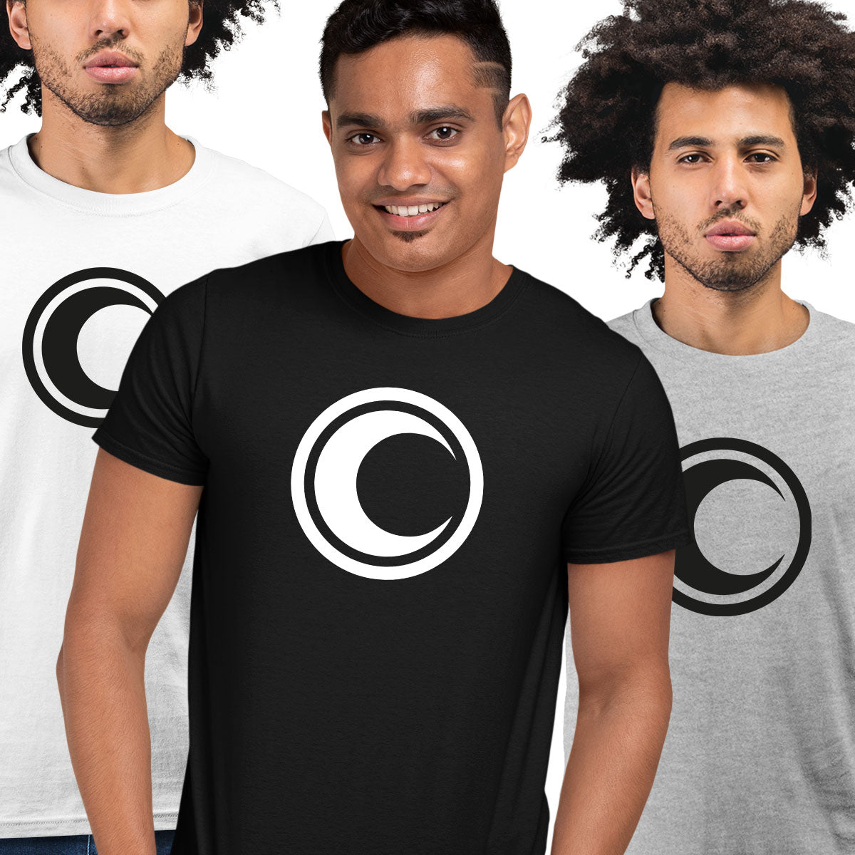Moon Knight Symbol T-shirt Crusader Marvel TV series Adult Tee - Kuzi Tees