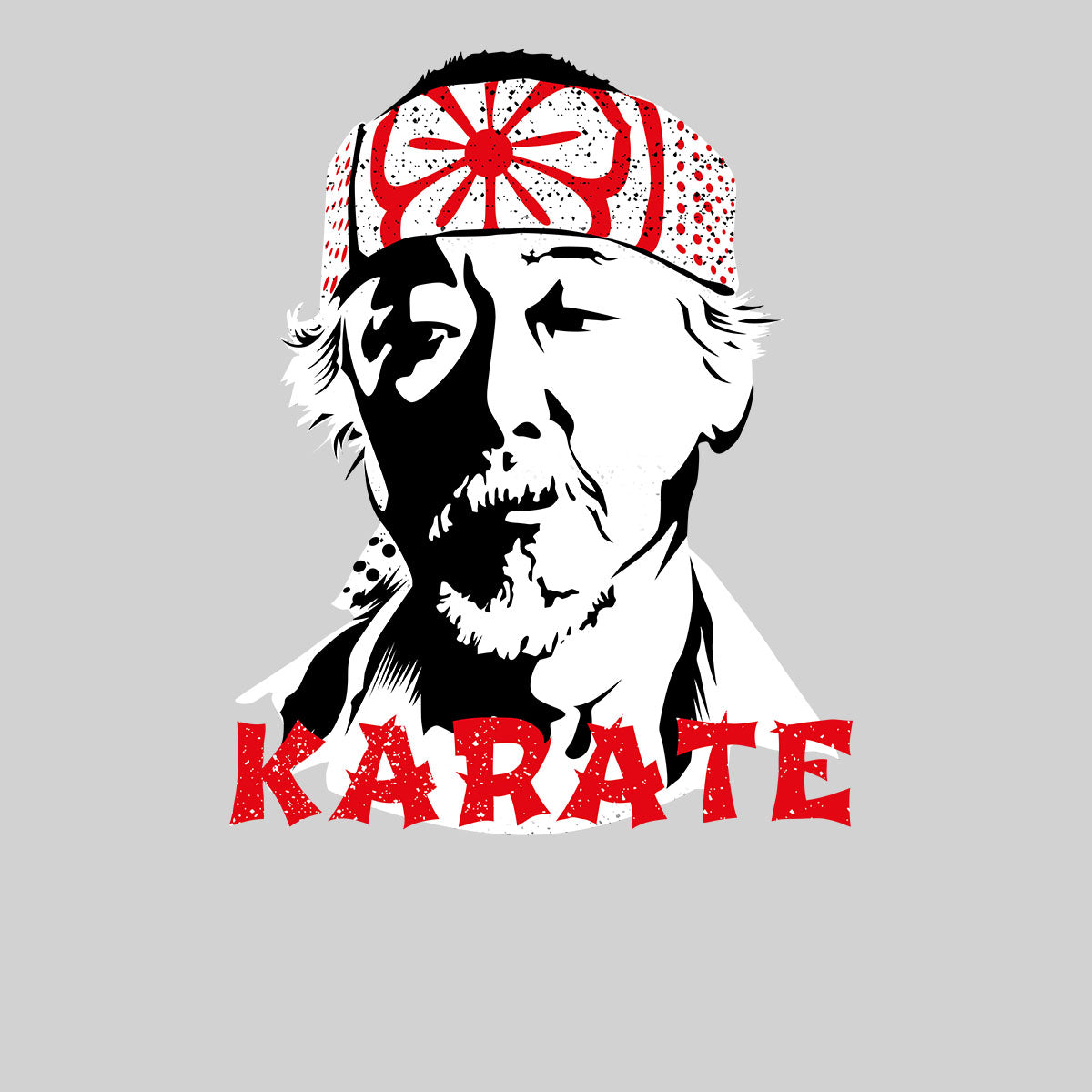 Mr Miyagi Karate Kid 80s Cult Movie Kids T-Shirt - Kuzi Tees