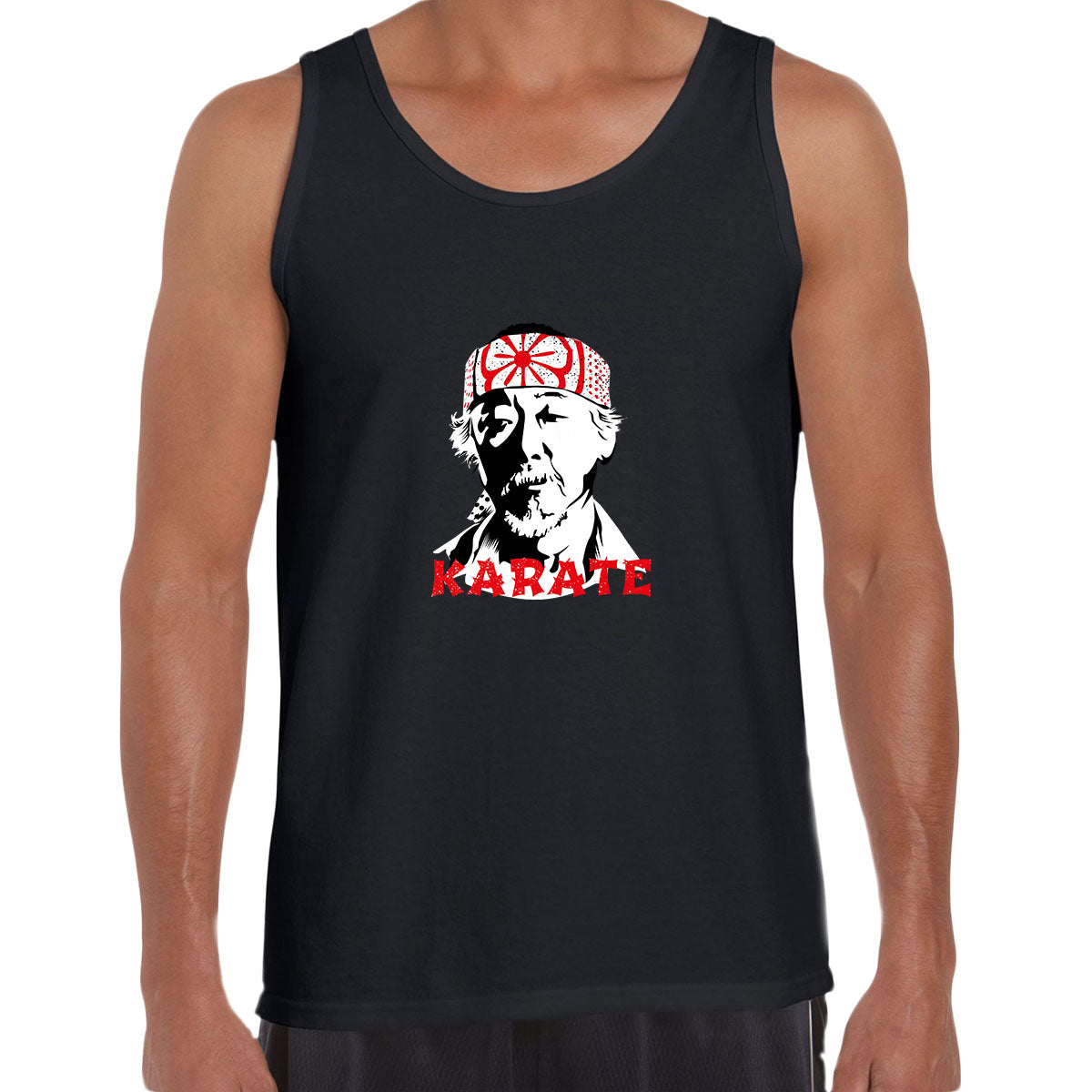Mr Miyagi Karate Kid 80s Cult Movie Unisex Tank Top - Kuzi Tees