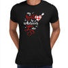 My heart is wherever you are Valentines Love T-shirt for men Unisex T-Shirt - Kuzi Tees