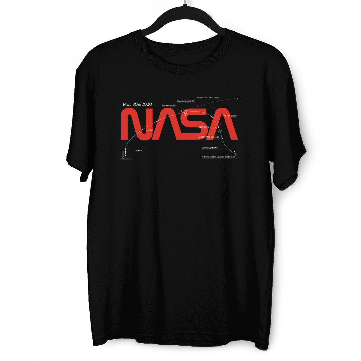 NASA & SpaceX First Historic Crewed Launch To Space May 30th 2020 - Kuzi Tees