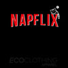 Napflix Funny Novelty Movie Streaming TV Adult Kids Birthday Gift Unisex T-Shirt Typography - Kuzi Tees