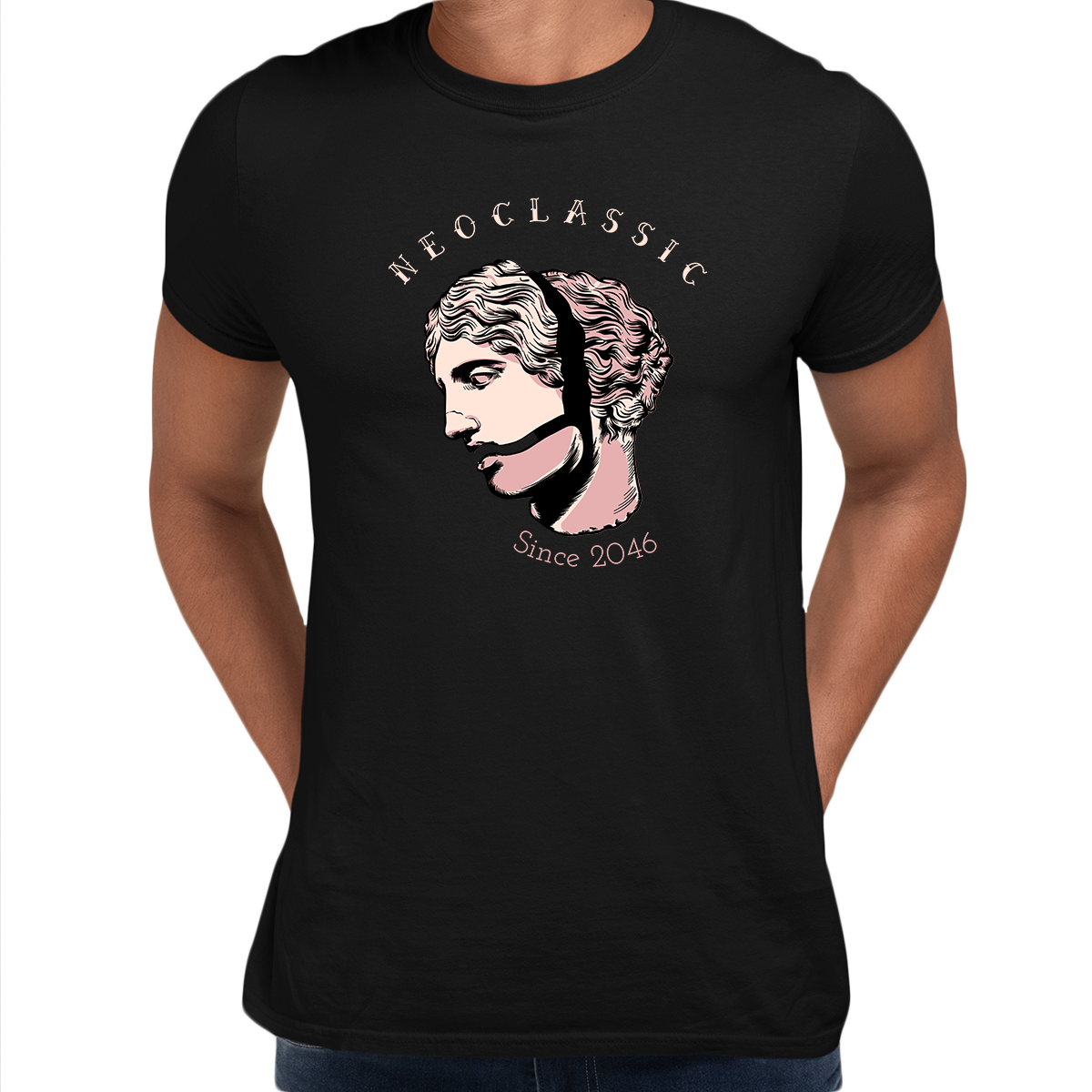 NeoClassic Unique Antic Sculpture Abstract Unisex T-shirt - Kuzi Tees