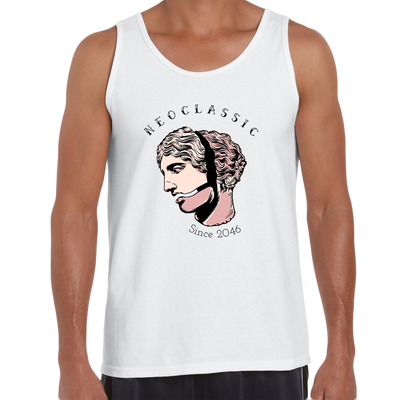 NeoClassic Unique Antic Sculpture Abstract Unisex Tank Top - Kuzi Tees