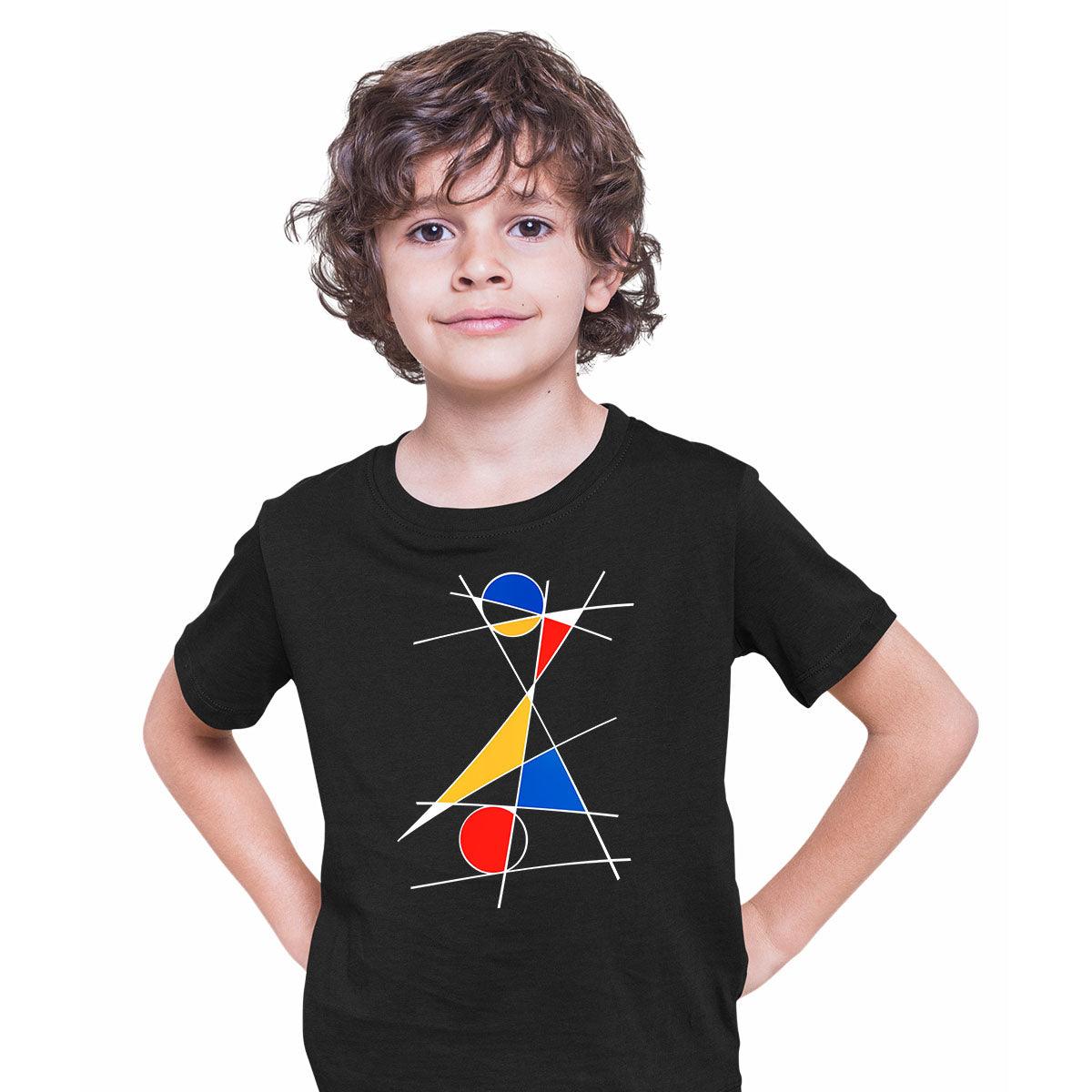 Bauhaus Art Tee Typography T-shirt for Kids - Kuzi Tees