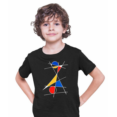 Bauhaus Art Tee Typography T-shirt for Kids - Kuzi Tees