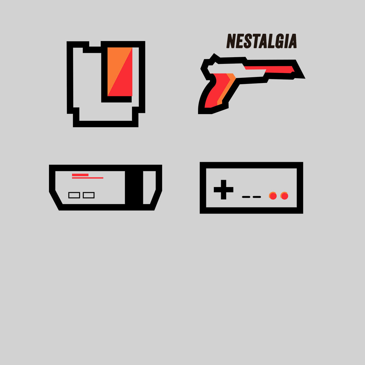 NES Nostalgia Gaming Players Tee - Nintendo Console - Retro Gaming - 1990 Unisex T-shirt - Kuzi Tees