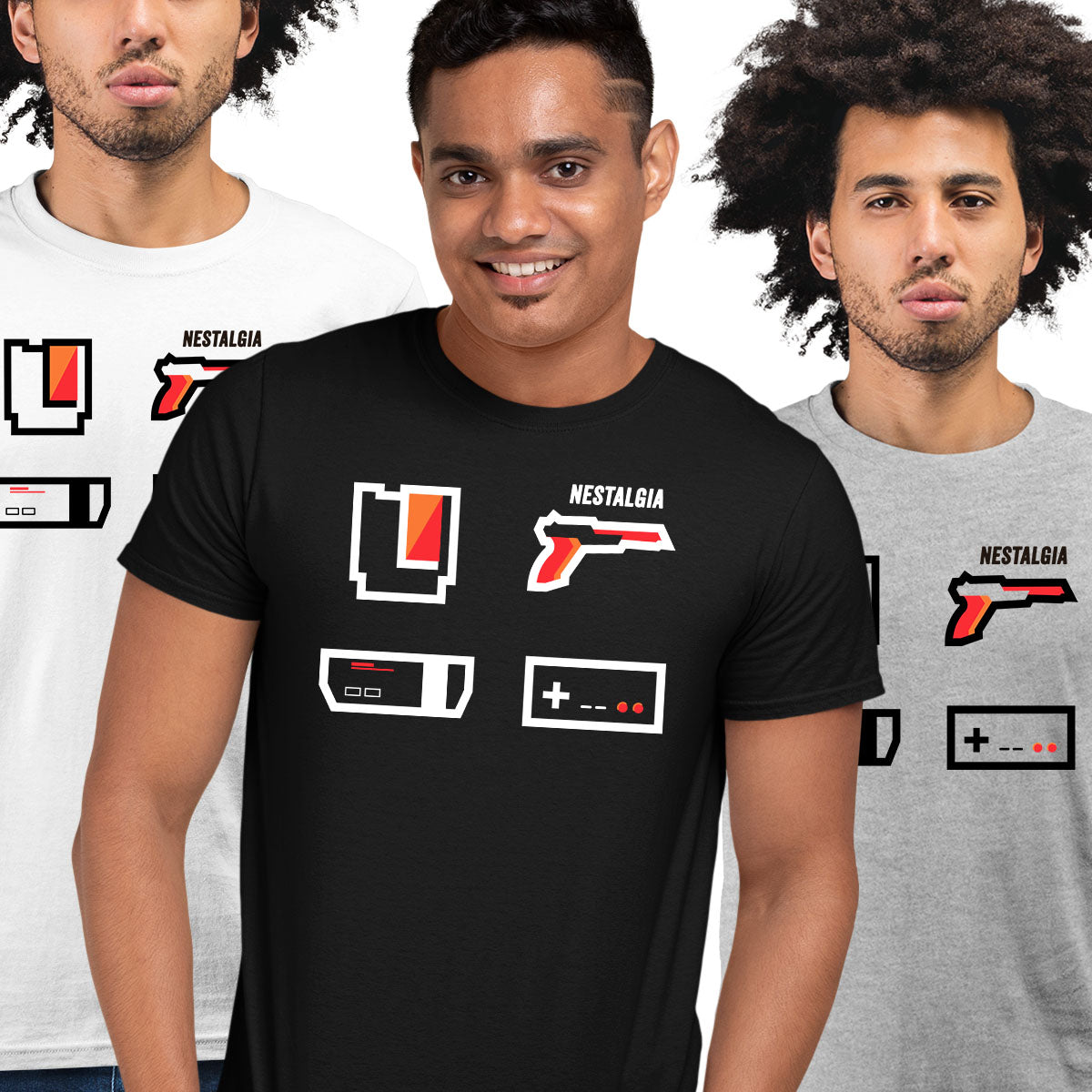 NES Nostalgia Gaming Players Tee - Nintendo Console - Retro Gaming - 1990 Unisex T-shirt - Kuzi Tees