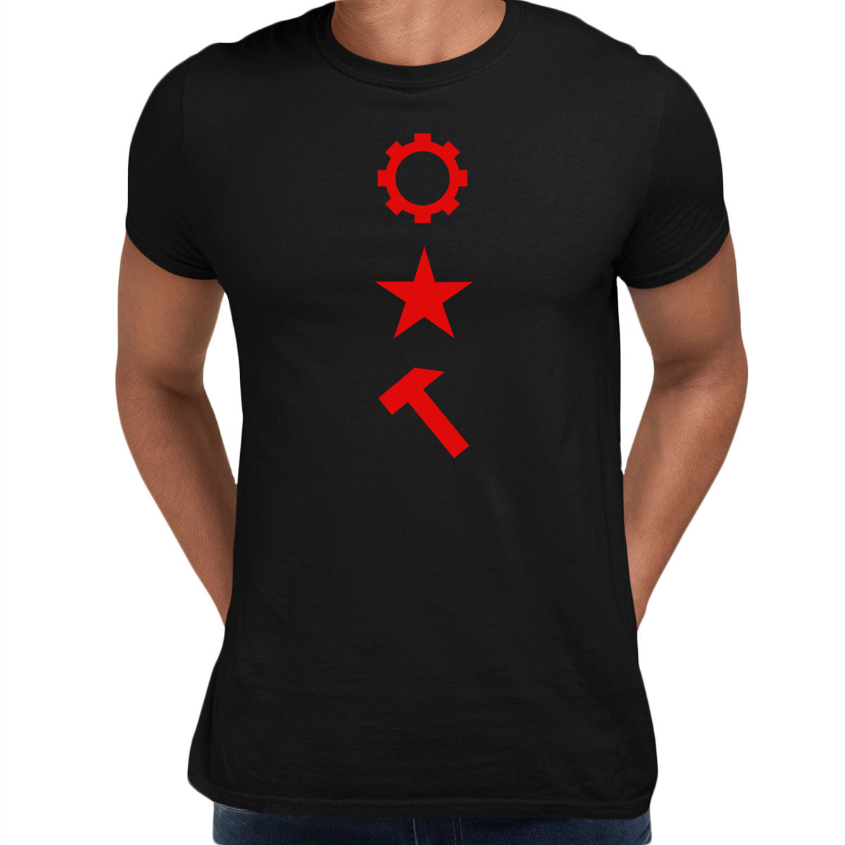 Nitzer Ebb EBM Music Band Inspired Retro Electronic Music Unisex T-shirt - Kuzi Tees