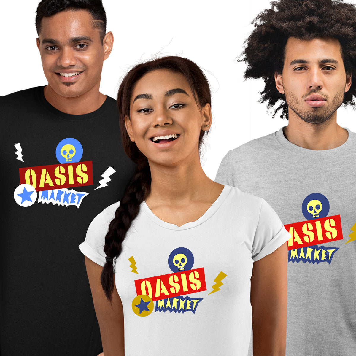 Oasis Market Birmingham Unisex T-Shirt - Kuzi Tees