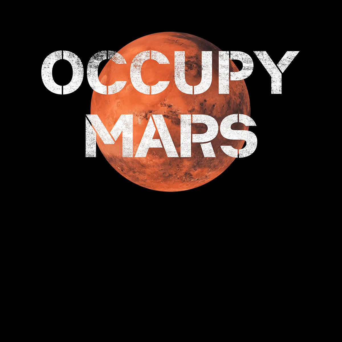 Occupy Mars Red Planet Landing 2021 Nasa perseverance Top T-shirt for Kids - Kuzi Tees