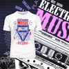 Old Skool Freedom of life Electronic Music Hipster T-Shirt - Kuzi Tees