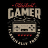 Mens Gaming T-Shirt Old School Gamer Retro Video Game Oldschool Gamer Unisex T-Shirt - Kuzi Tees
