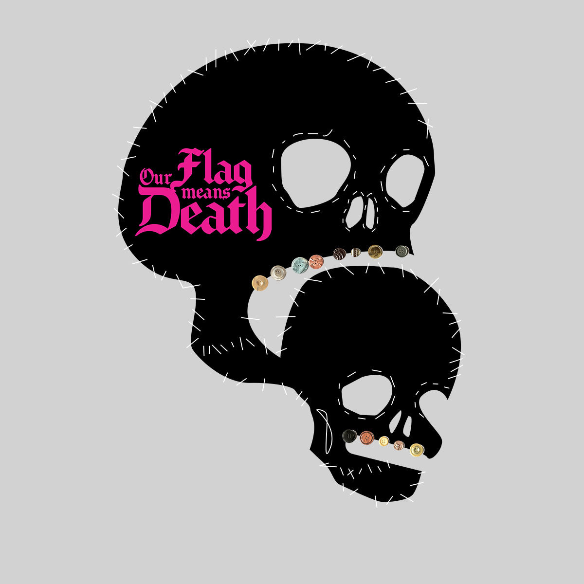 Our Flag Means Death t-shirt Skull Pirate TV movie series Kids Gift T-shirt - Kuzi Tees