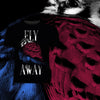 Fly Away Owl Halftone Animal Be Free T-Shirt - Kuzi Tees