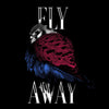 Fly Away Owl Halftone Animal Be Free T-Shirt - Kuzi Tees