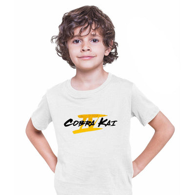 Cobra Kai Logo 4 series Tee Karate Kid Movie Kung Fu Martial Arts Gift T-shirt for Kids - Kuzi Tees