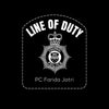 Line of duty - PC Farida Jatri Mens Printed BBC TV Series 6 T-Shirt Inspired By Police Logo Unisex T-Shirt - Kuzi Tees